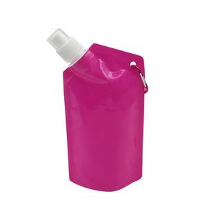 750ml Foldable Water Bag With Carabiner 8