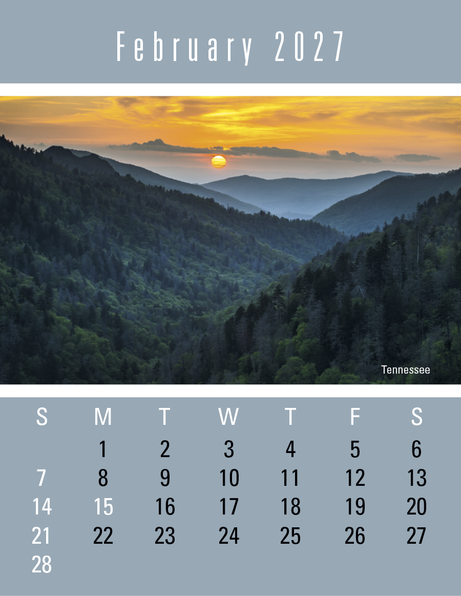 Triumph® Calendars Press-N-Stick Scenic Calendar 31