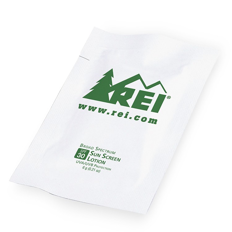 SPF 30 Sunscreen Lotion Packette, Direct Imprint 1