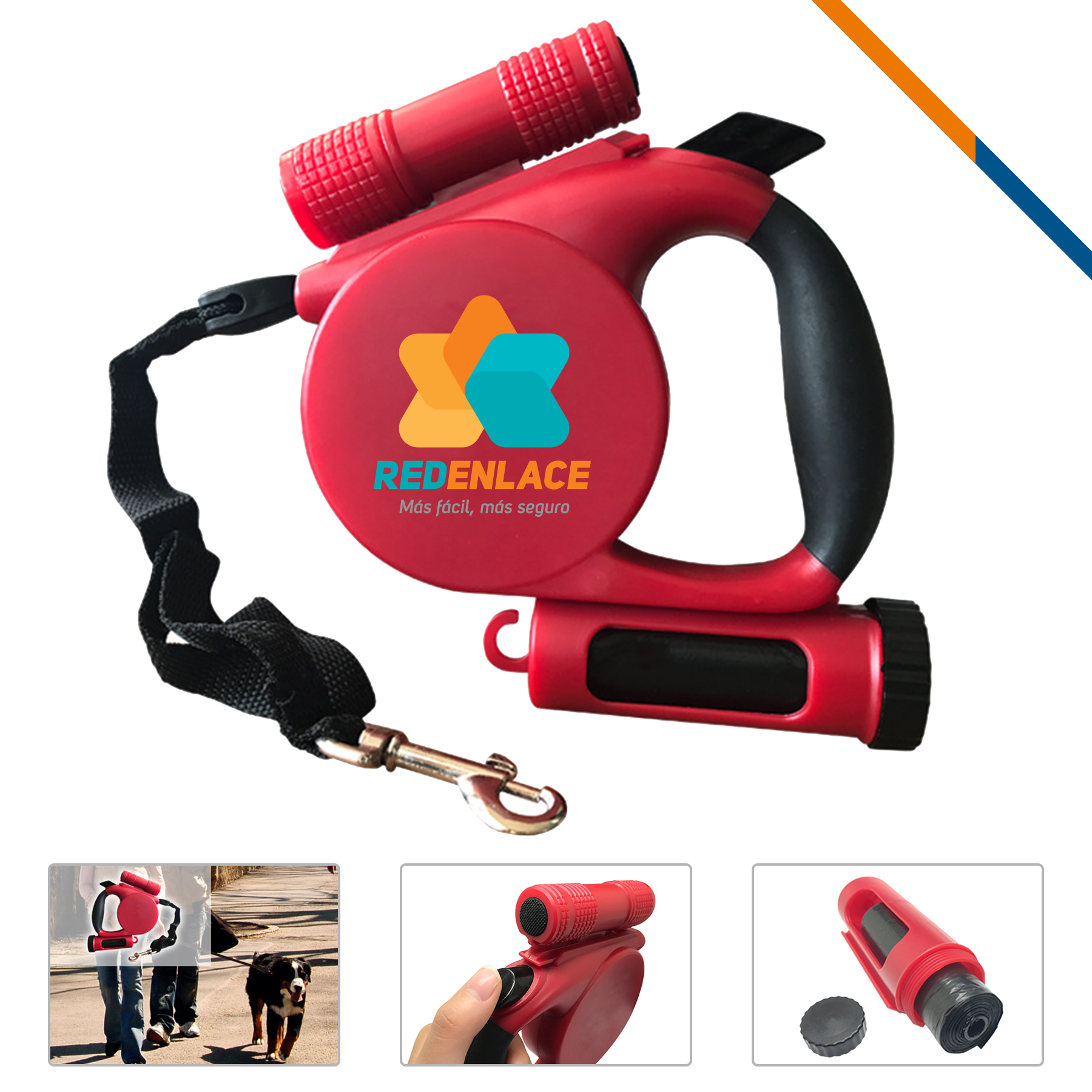 Nalka Retractable Dog Leash 4