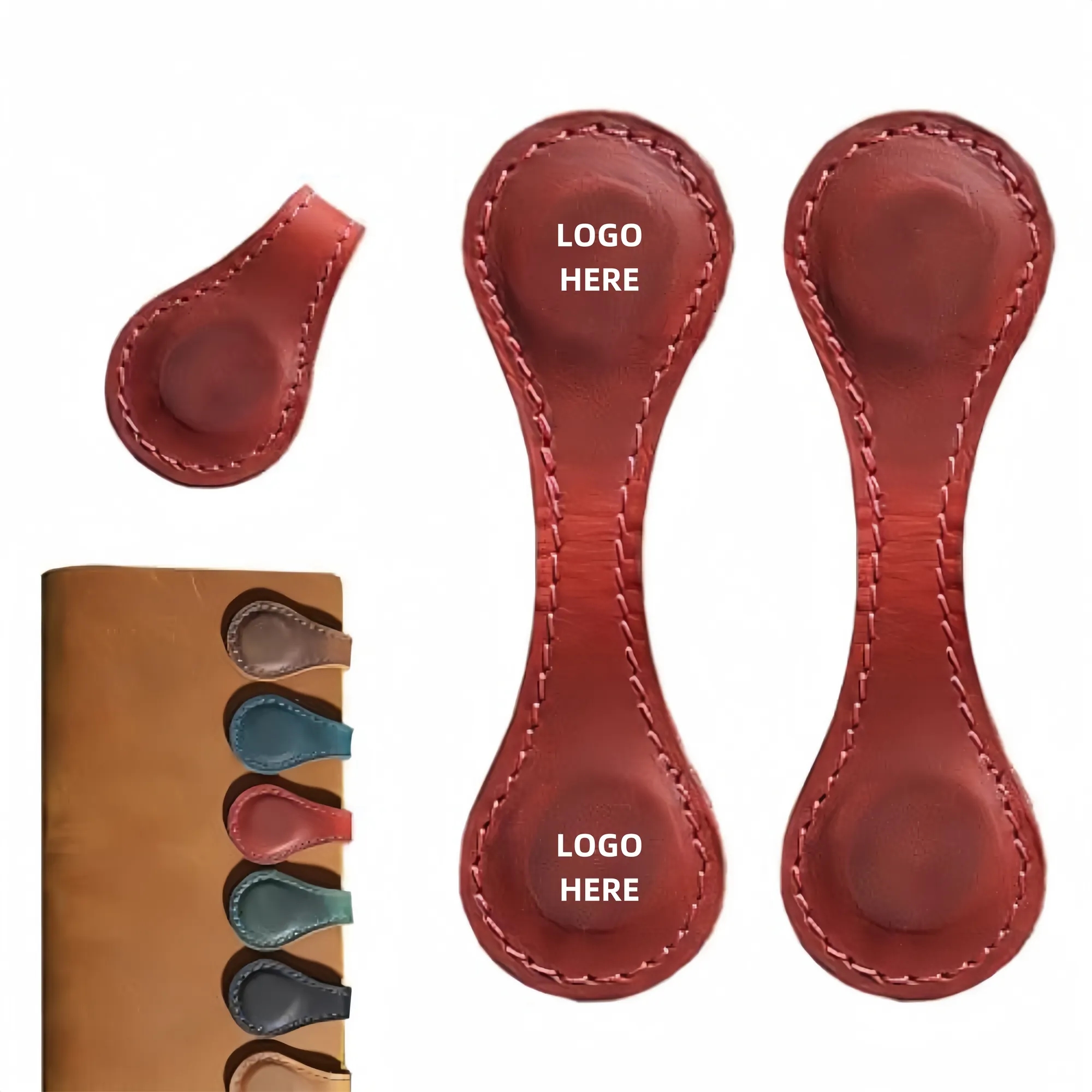 Magnetic Leather Bookmark 4