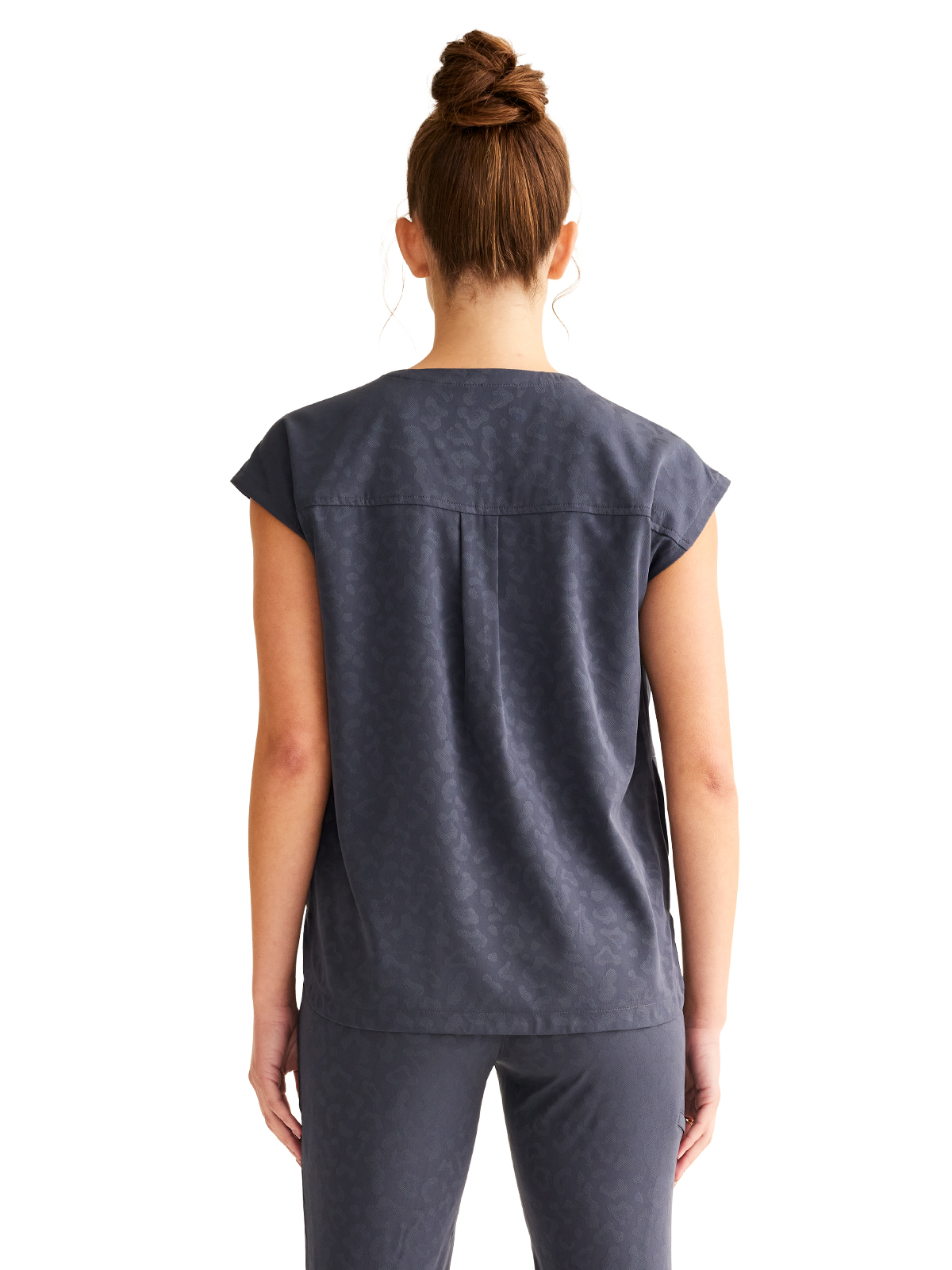 Healing Hands - HH PL Jacquard - Women's 2-Pocket Jayden Camo Top 5