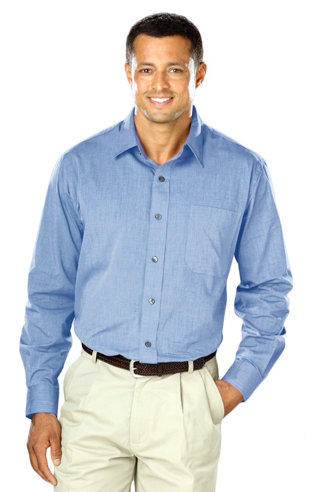 Men's L/S Crossweave Shirt 5
