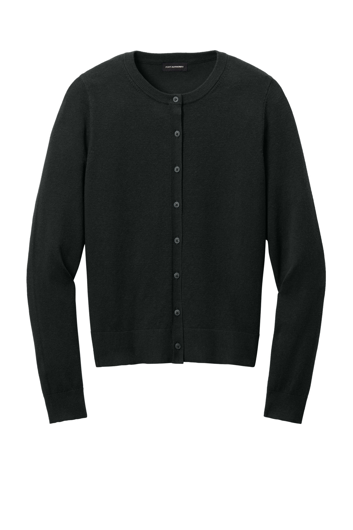 Port Authority Women's Easy Care Crewneck Cardigan Sweater LSW2870, custom hoodie or sweatshirt with logo imprint 20
