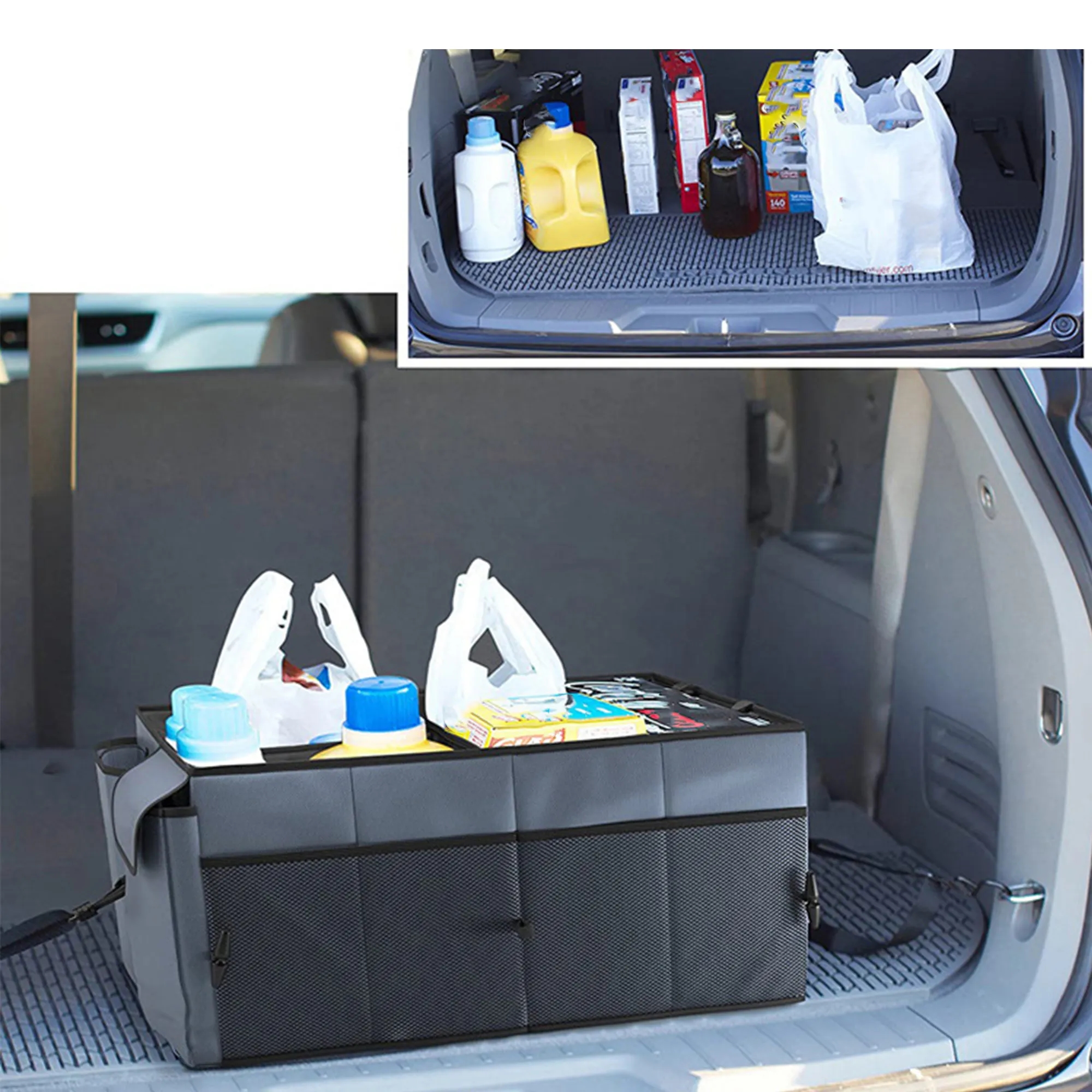 Multi Compartment Automotive SUV Car Organizer 2