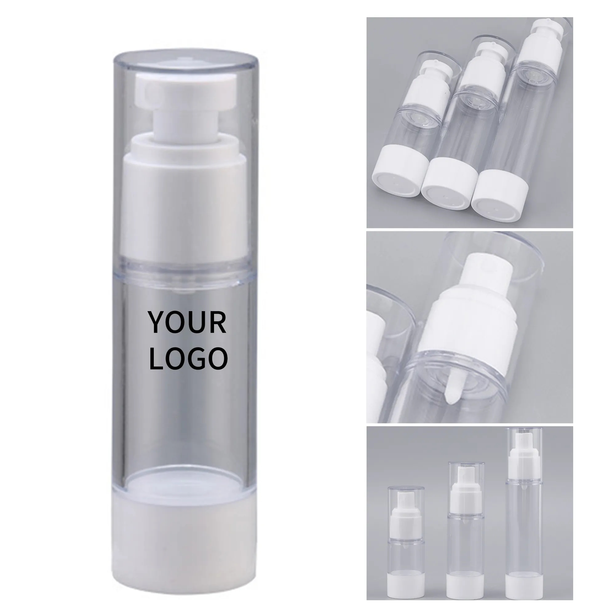 Transparent Press Type Vacuum Bottle 2