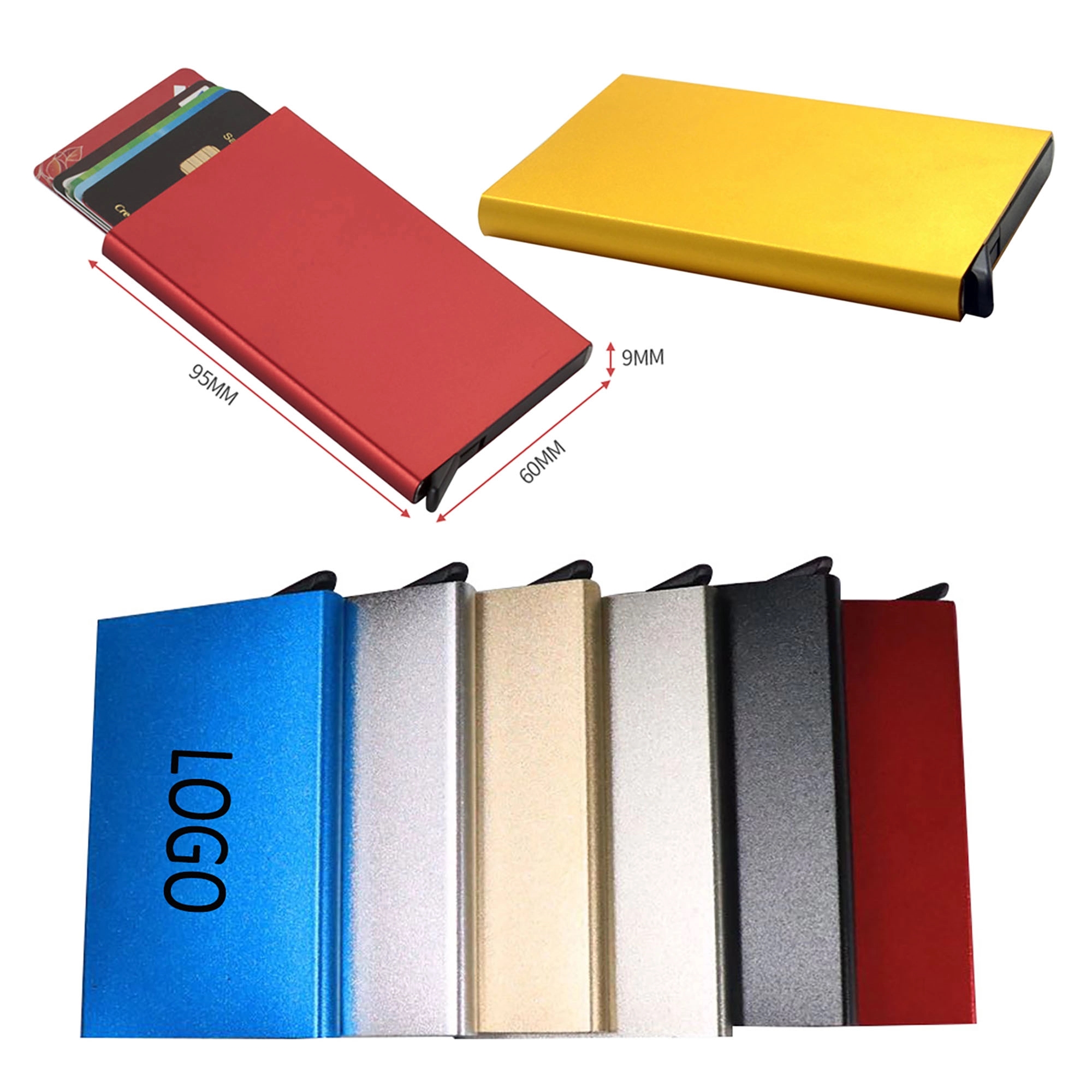 Aluminum Alloy Business Card Holder 1