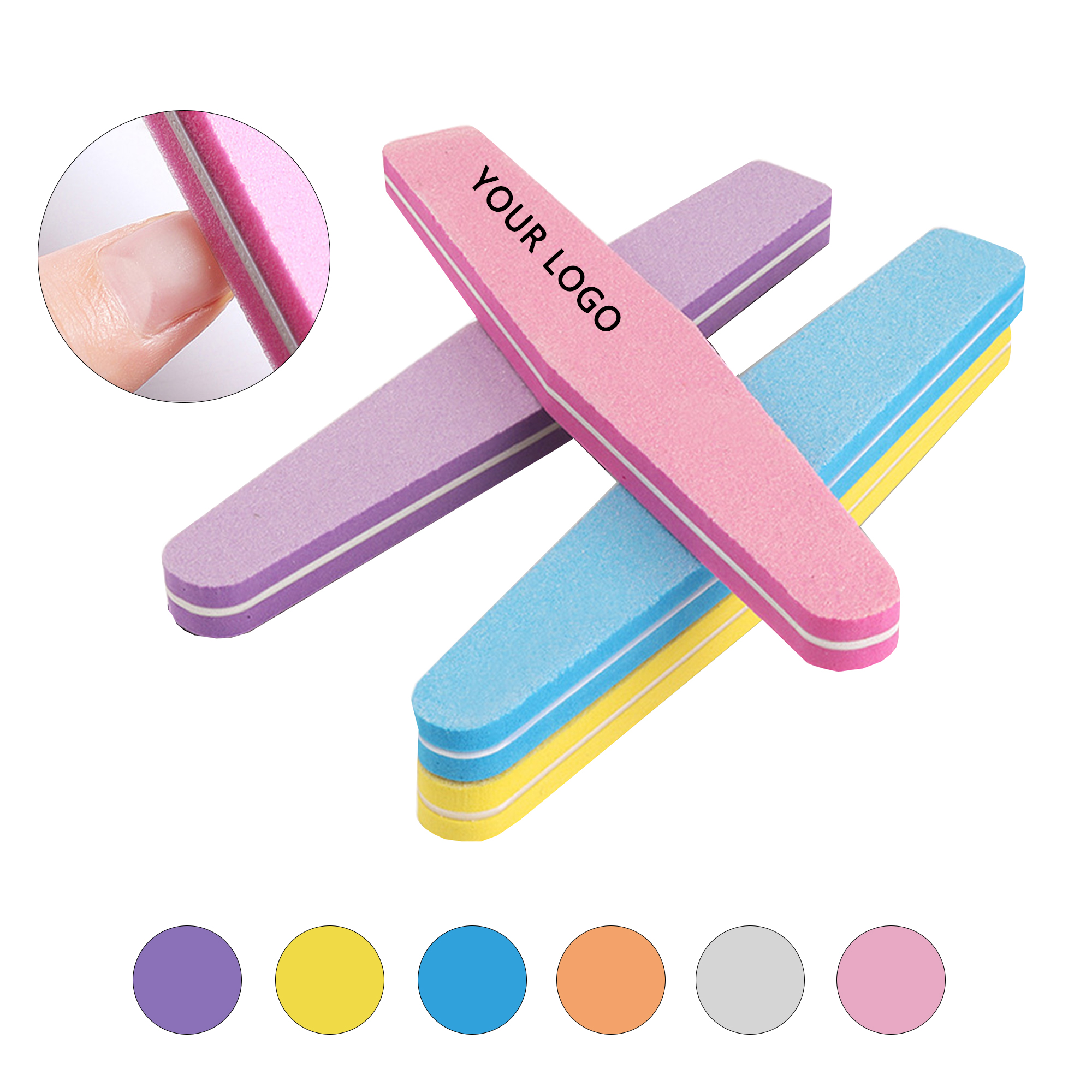 Two-Sided Nail Sanding Sponge File 4