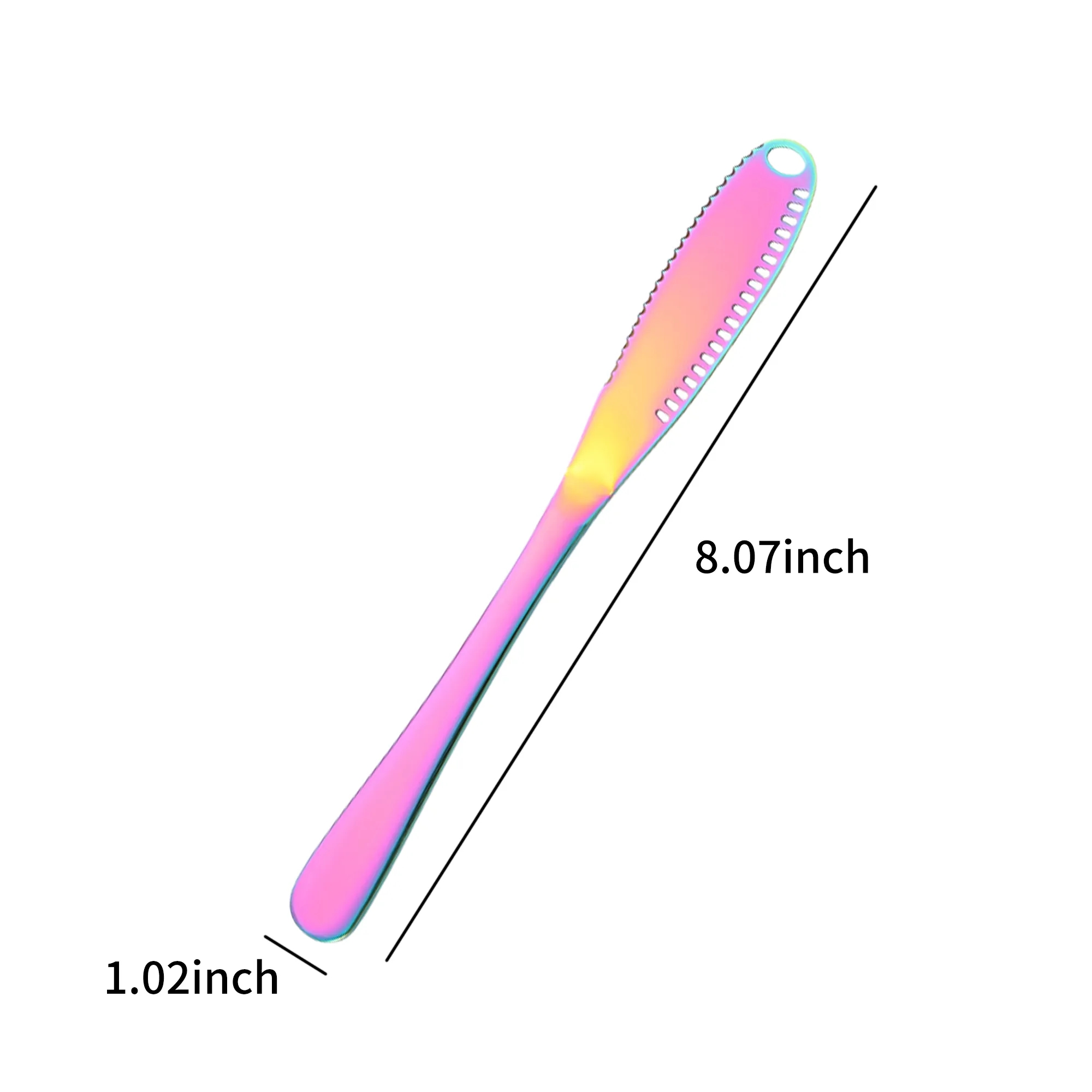 8 Inch Stainless Steel Butter Knife 10