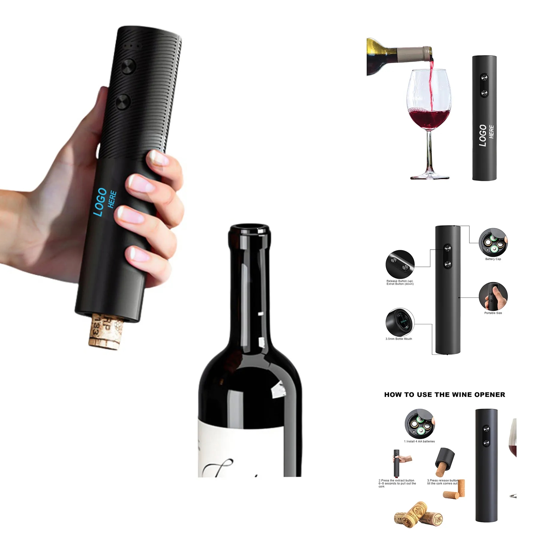 Automatic Electric Wine Opener 3