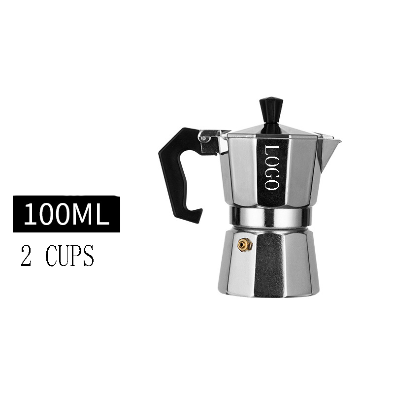 Classic Stovetop Espresso Maker W/ Great Flavored Strong Espresso---2 cups 2