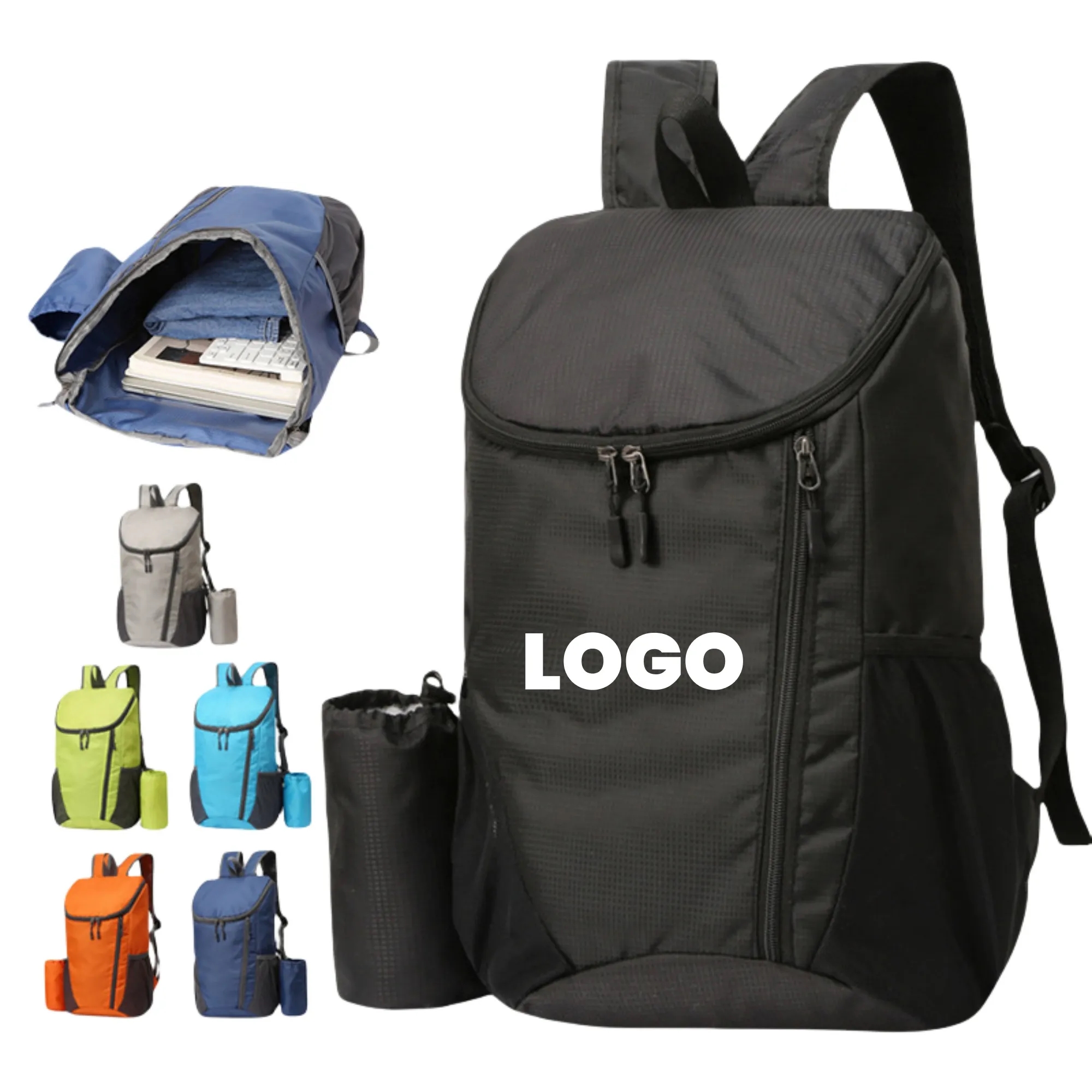 Full Color Ultralight Foldable Hiking Backpack 4