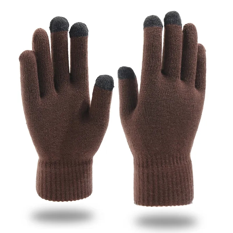 Touch Screen Warm Gloves with Thermal Soft Knit Lining 5