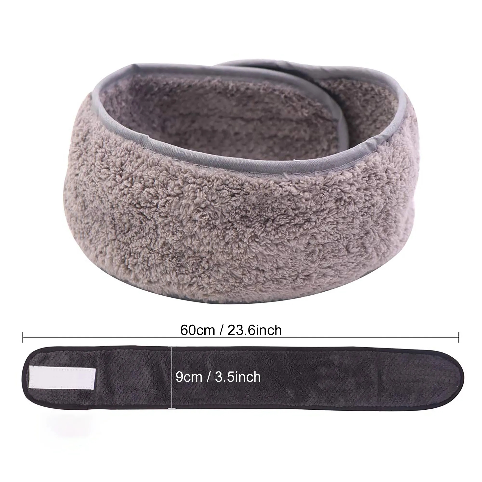 Flannel Facial Spa Headband 4