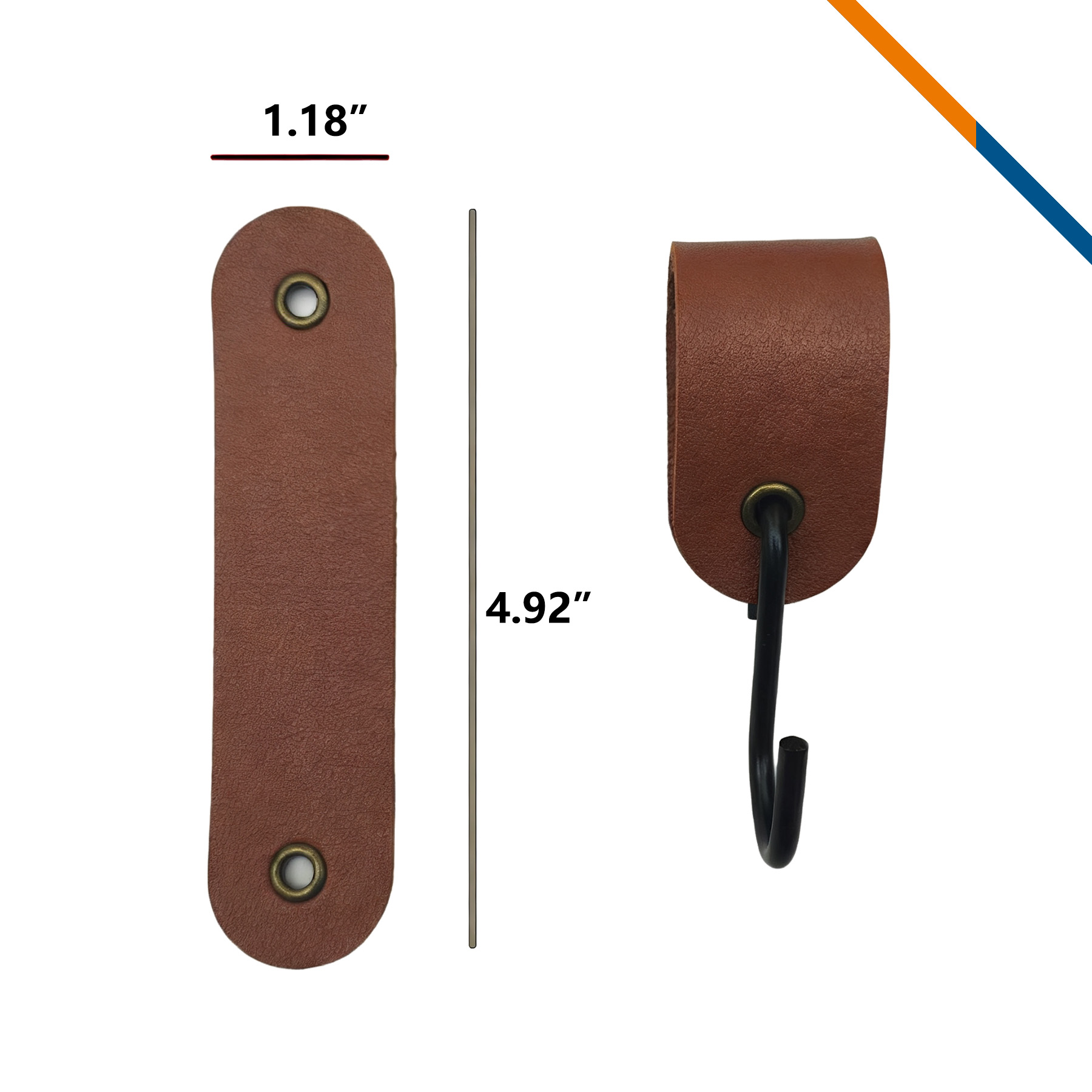 Trailhang Leather Hook 5