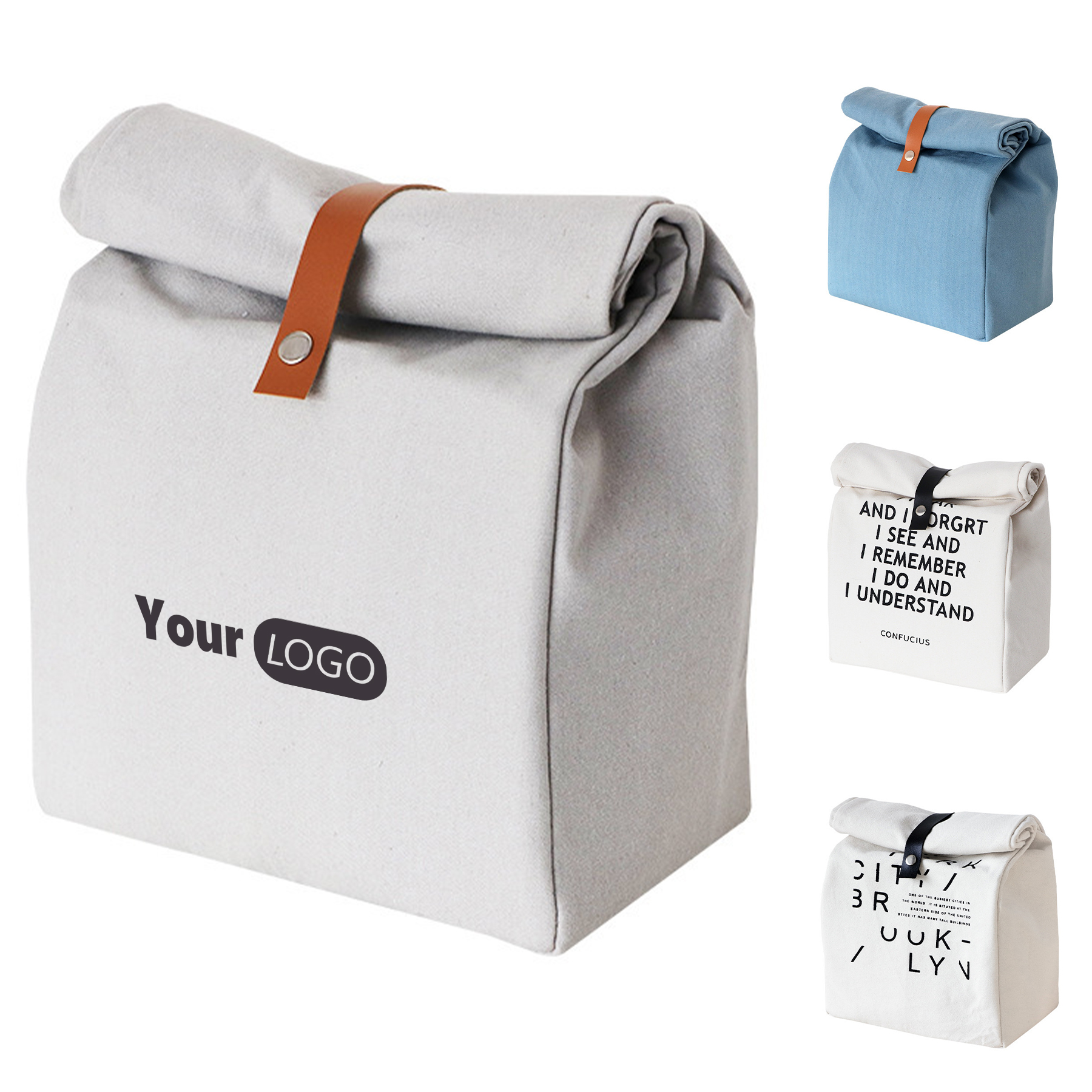 Canvas Thickened Simple Portable Bag 2