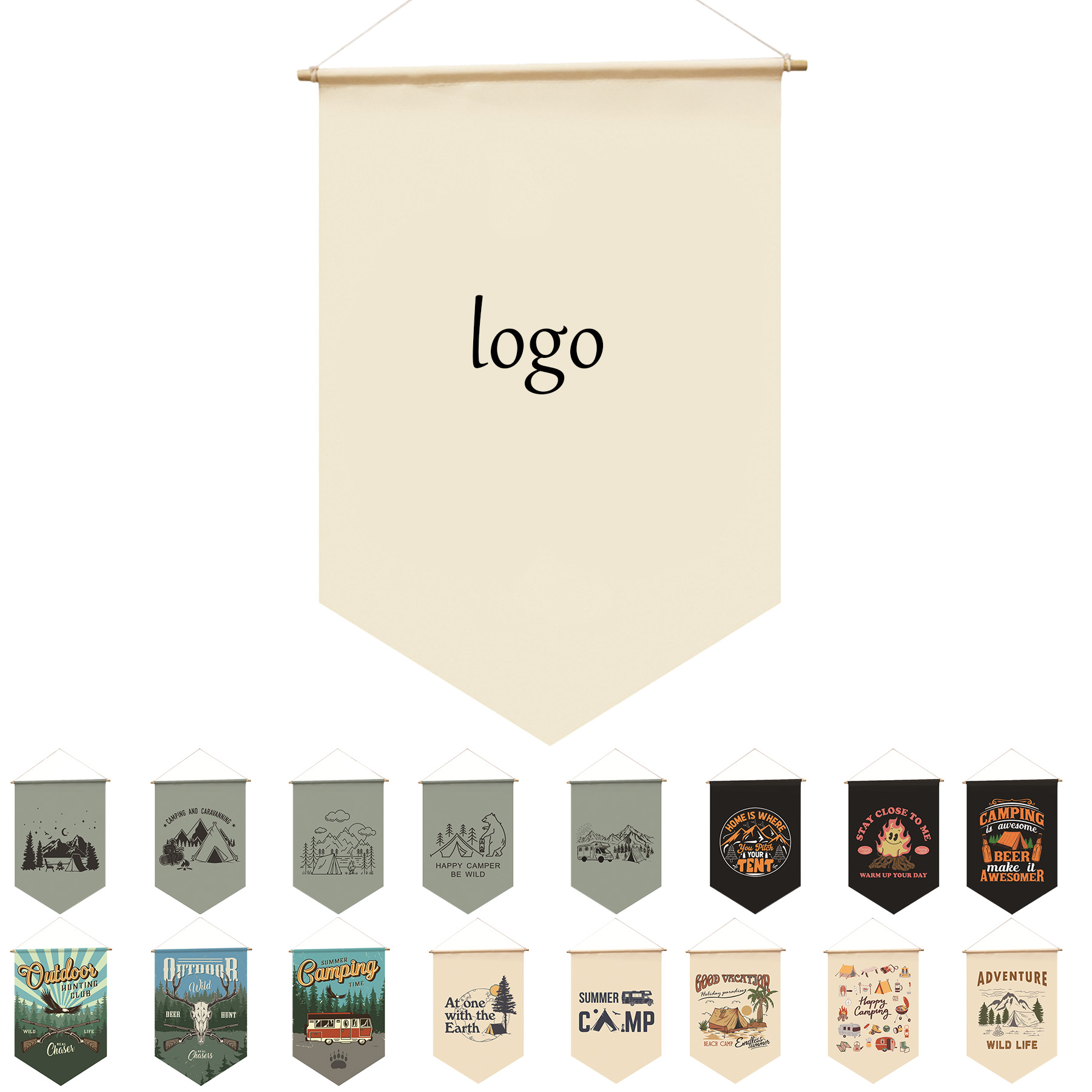 Canvas Camping Banner 2