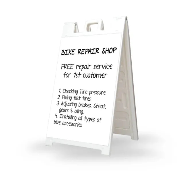 Economy Dry-Erase A-Frame 1