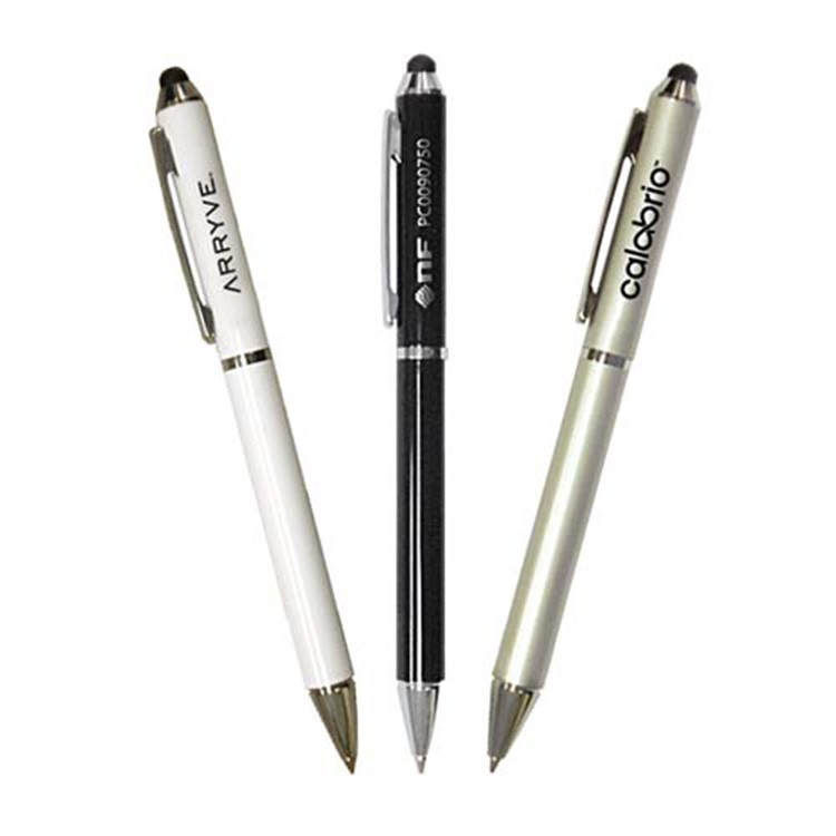 Tapper Brass Stylus Ballpoint Pen 2