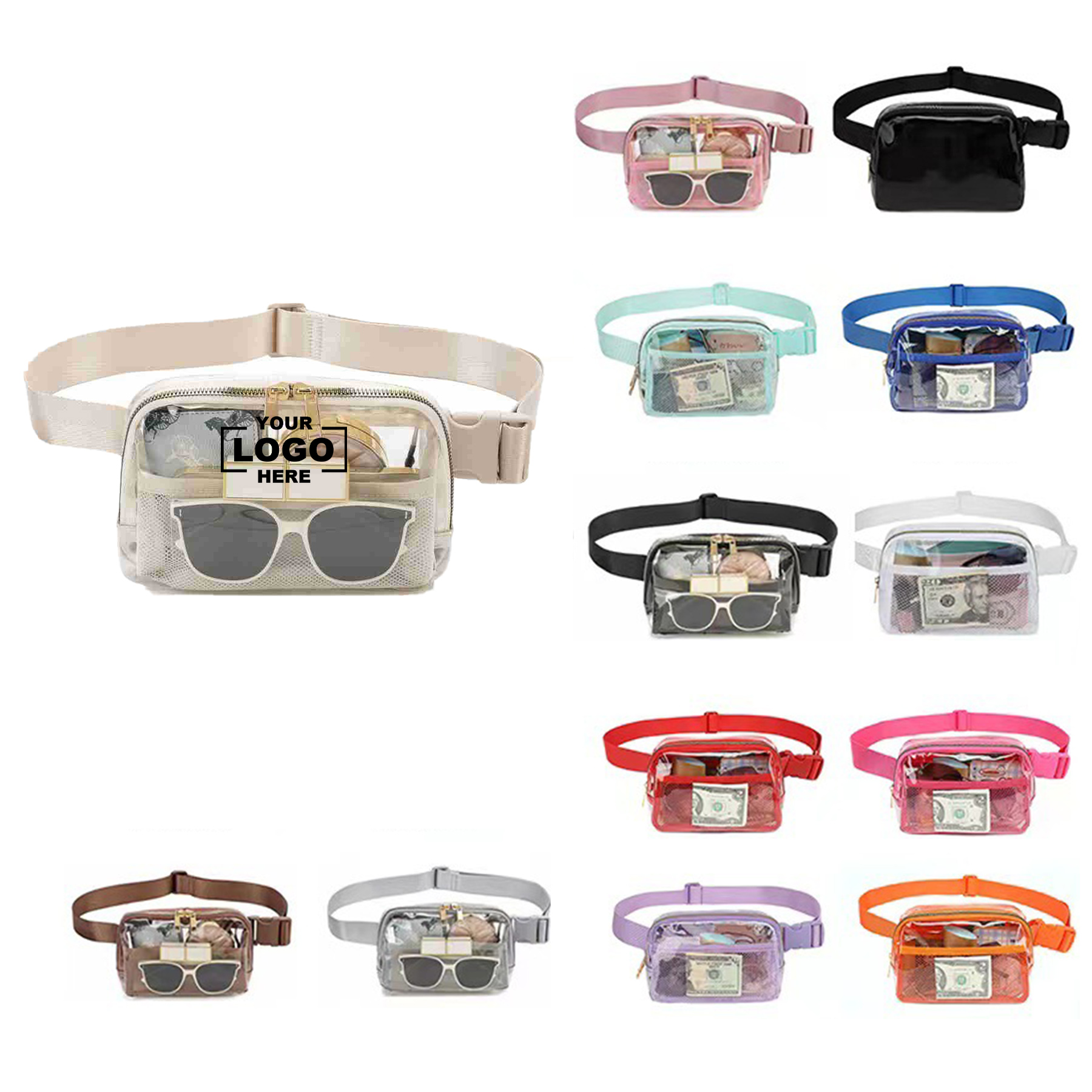 Clear Waist Pack Stadium Approved 2