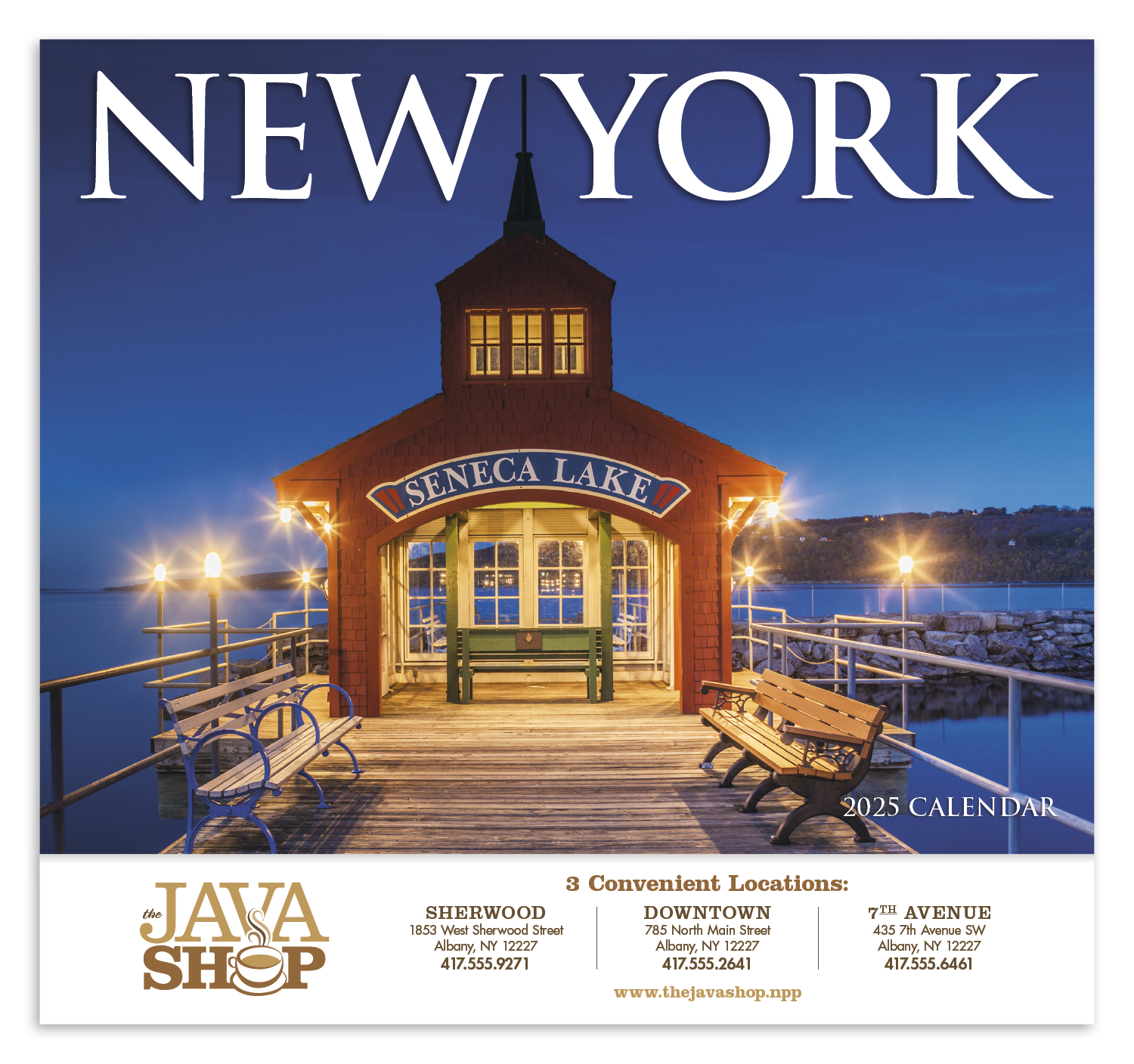 HotLine® Products New York Appointment Calendar - Stapled 31