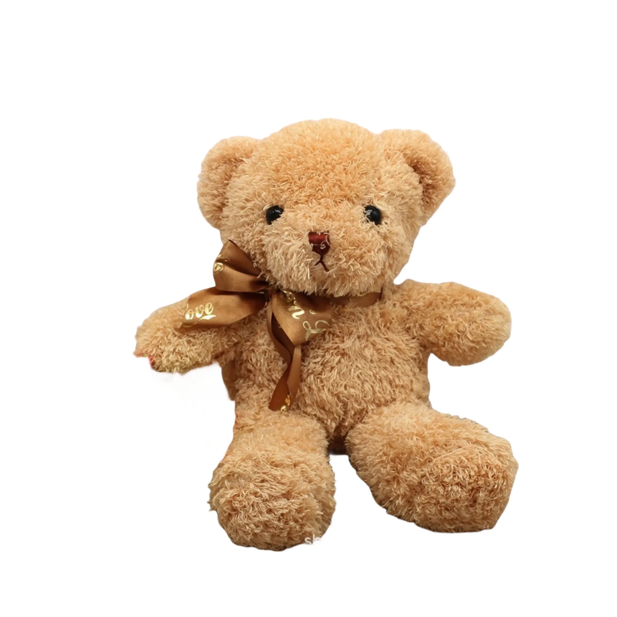 Plush Teddy Bear w/Choice of T-Shirt Color 18