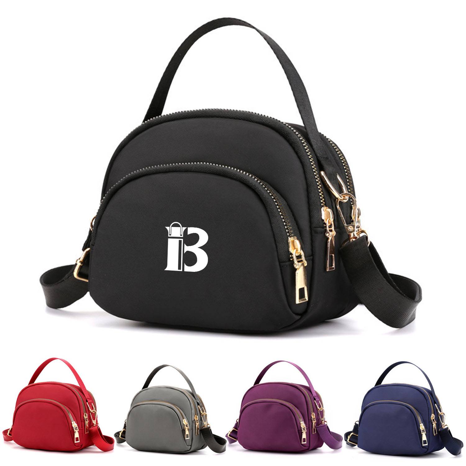 Nylon Mini Cell Phone Crossbody Bag 3