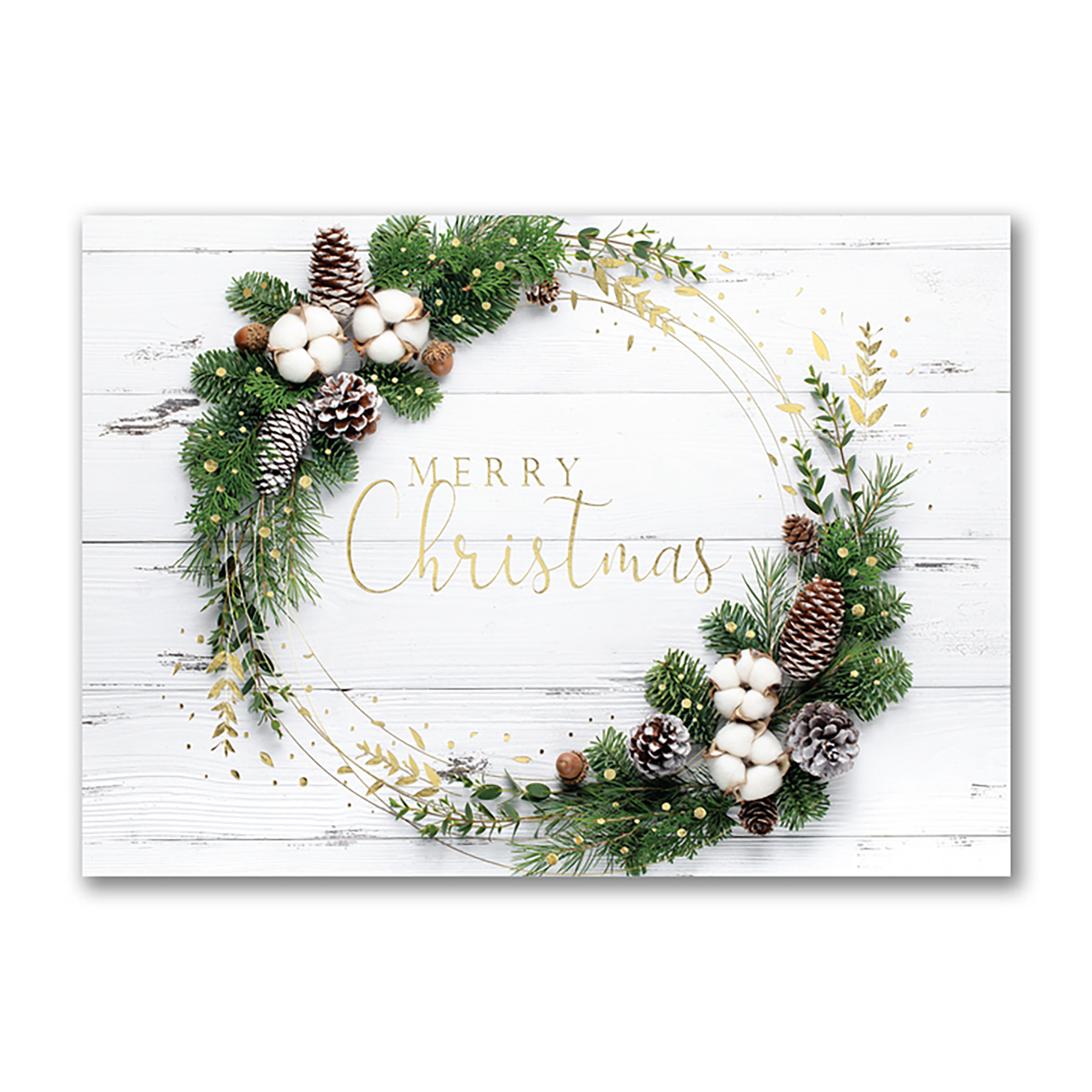 Rustic Style Christmas Card 2