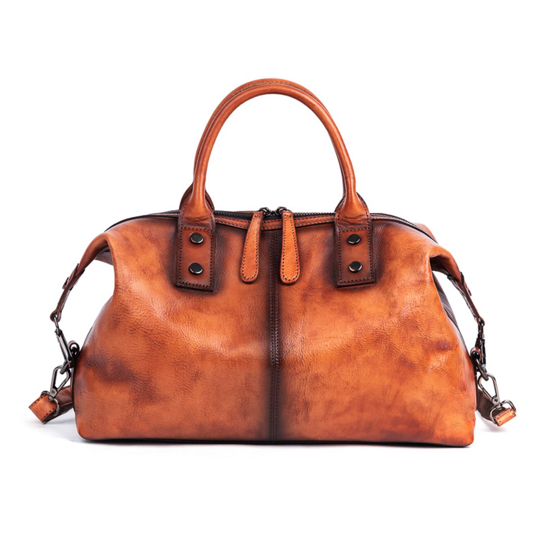 Genuine Leather Tote Handbag Cross-body Bag 6