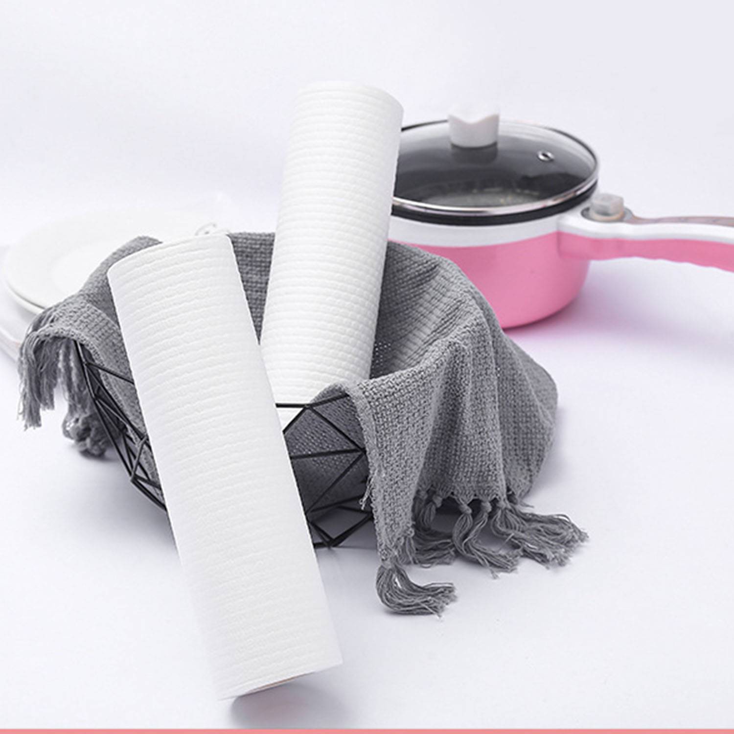 200pcs Multi-Purpose Kitchen Towels Lazy cloth Save Costs 5