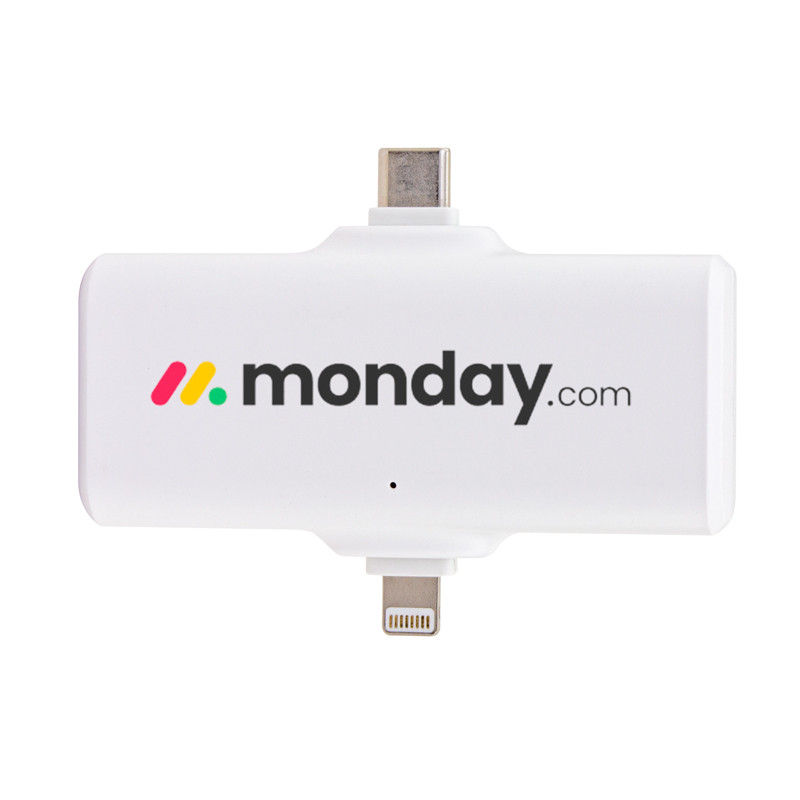 1800 mAh Power Bank with 2 Built-In Connectors 6