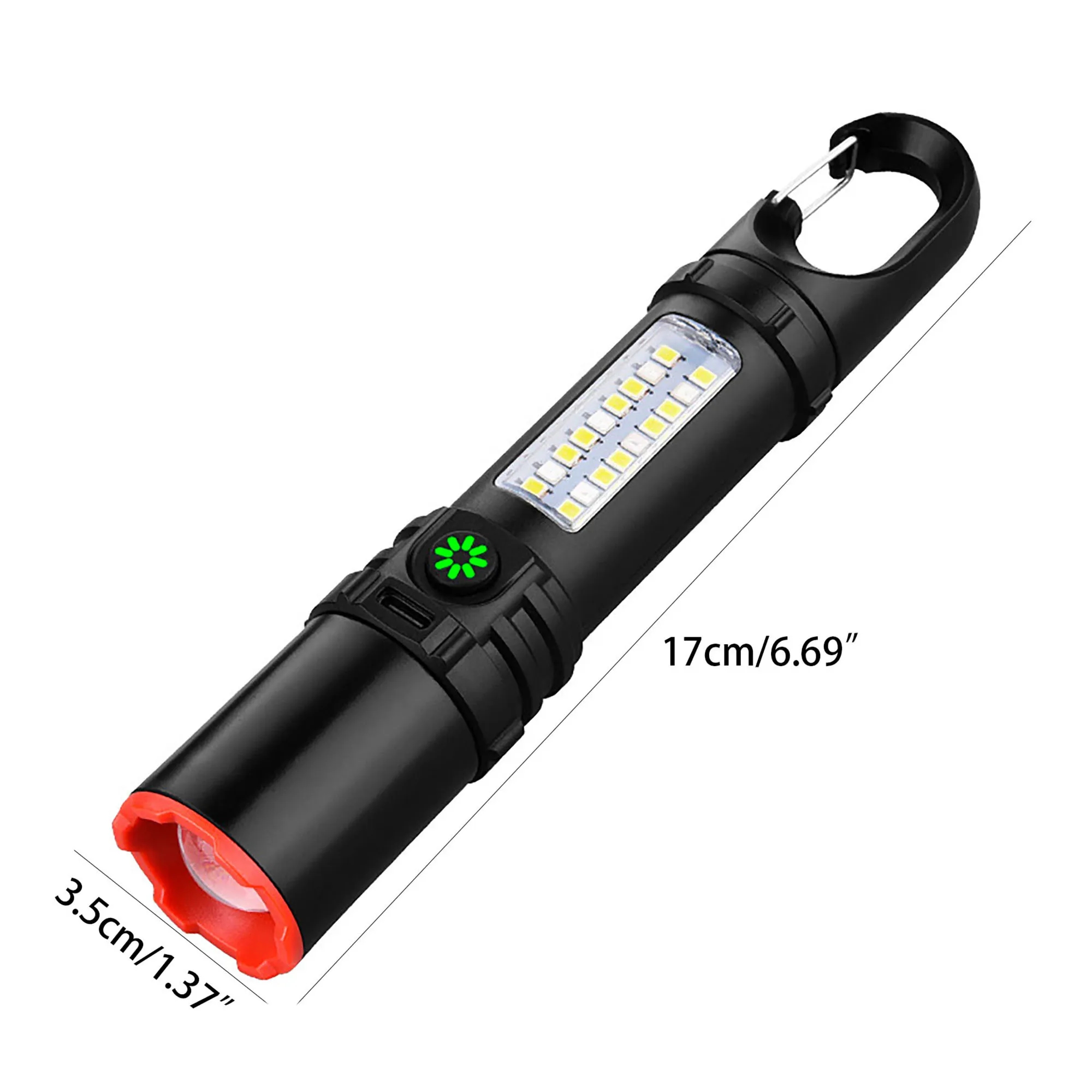 Outdoor Charging Hook Flashlight 3