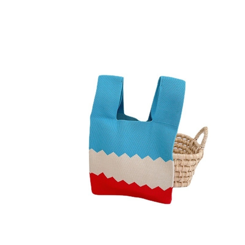 Vest Three-Color Shopping Tote Bag 5