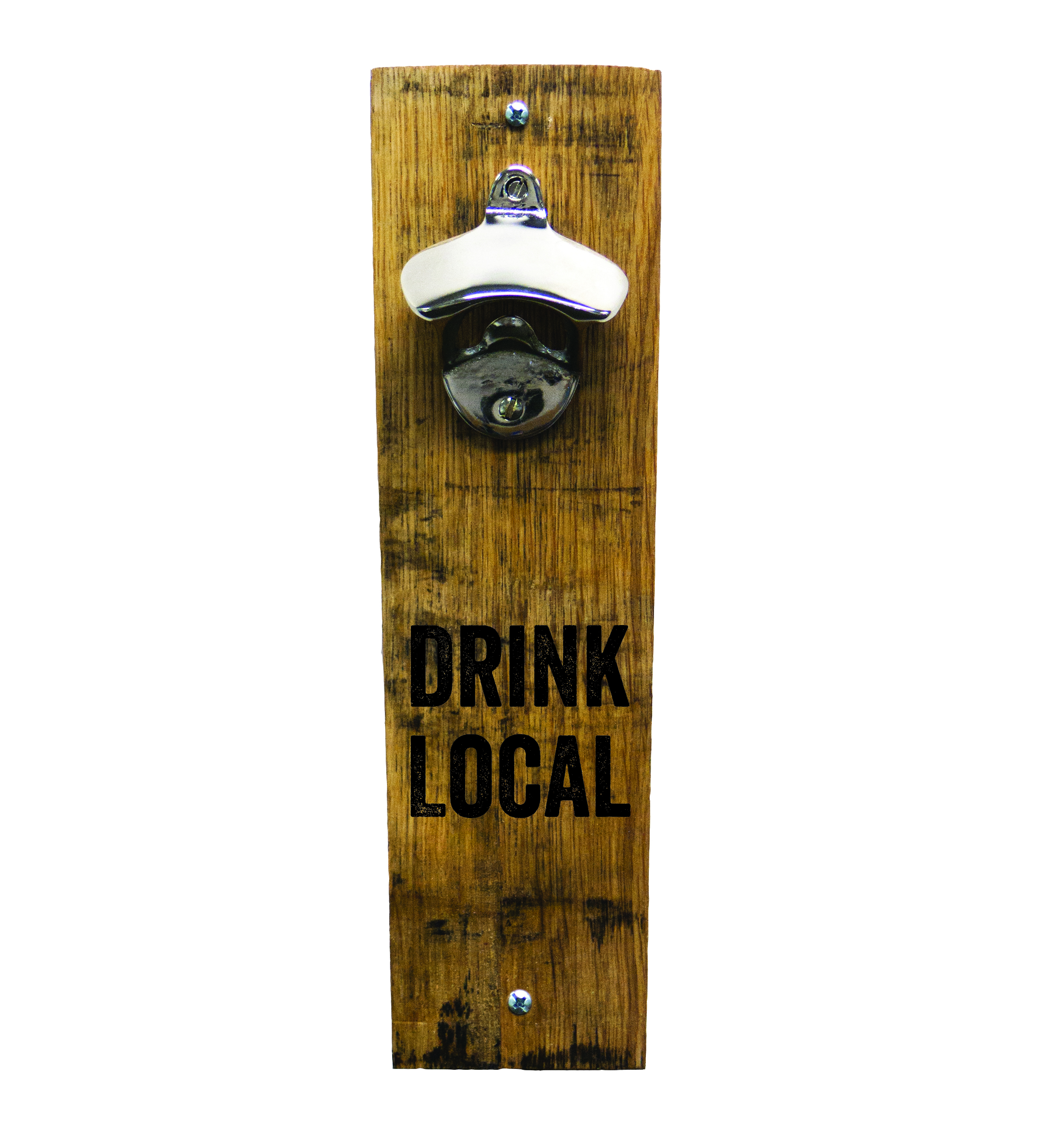Wall-Mount Stave Bottle Opener