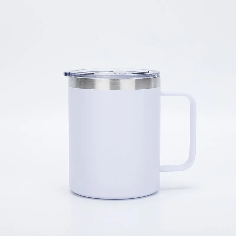 12Oz Stainless Coffee Tumbler Mug Cup With Leak-Proof Lid 7