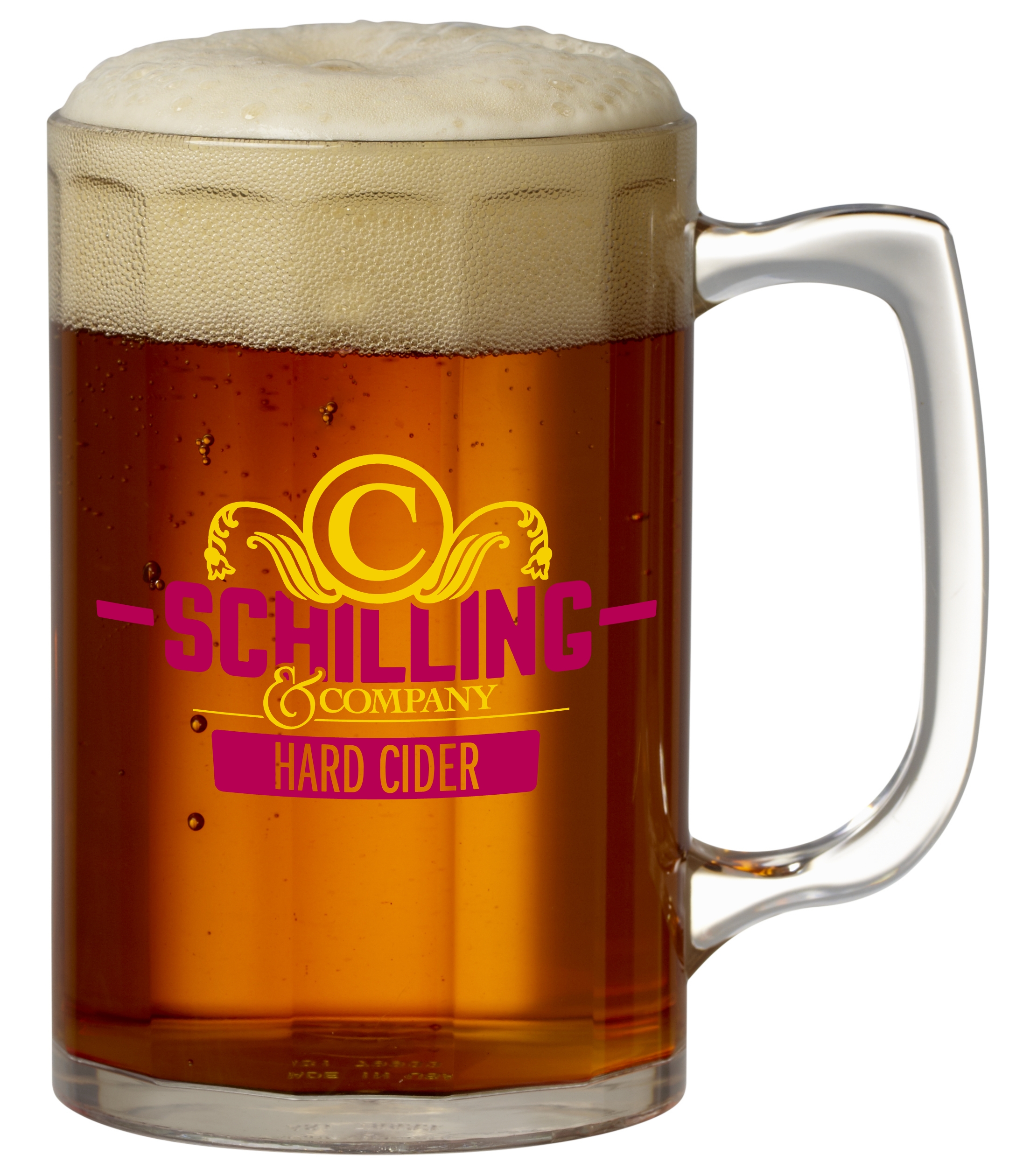 16-18 oz. Fluted Wall Plastic Mug 2