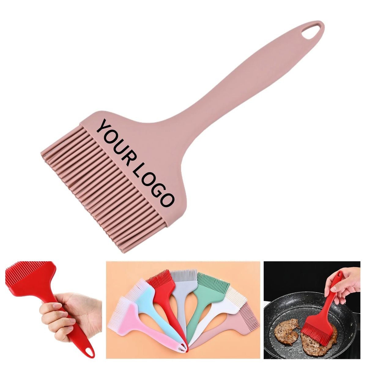 Oversized Silicone Brush for Grilling 10
