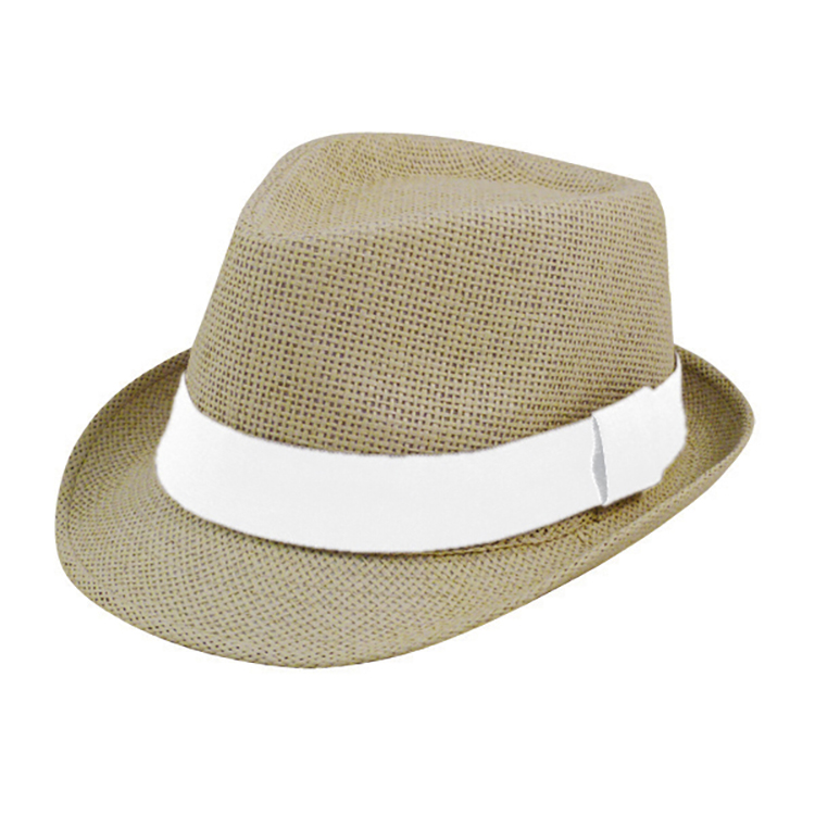 Nature Straw Fedora Hat 36