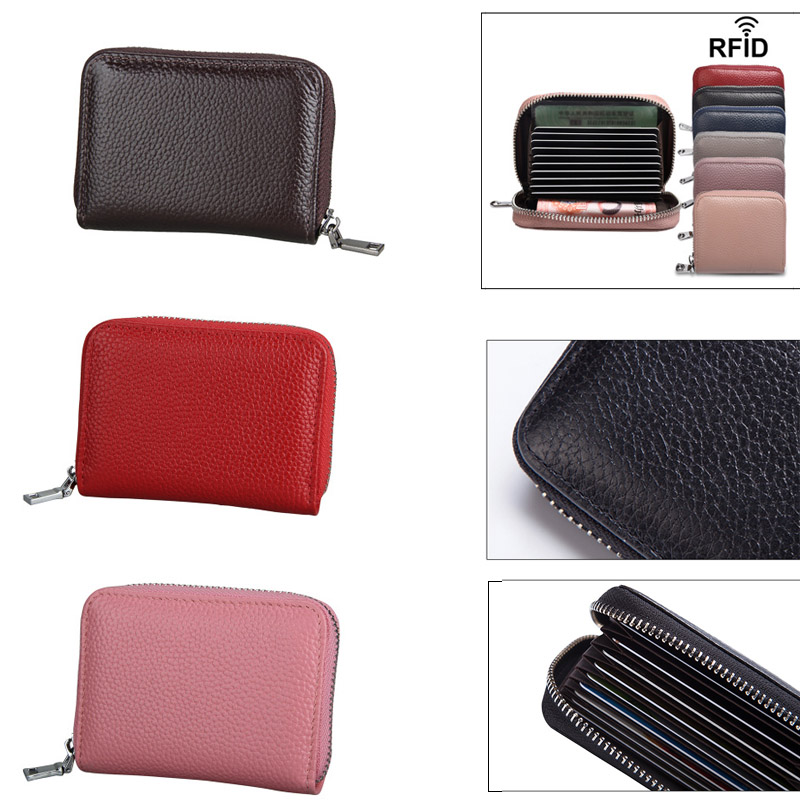 RFID Leather Credit Card Wallet 2