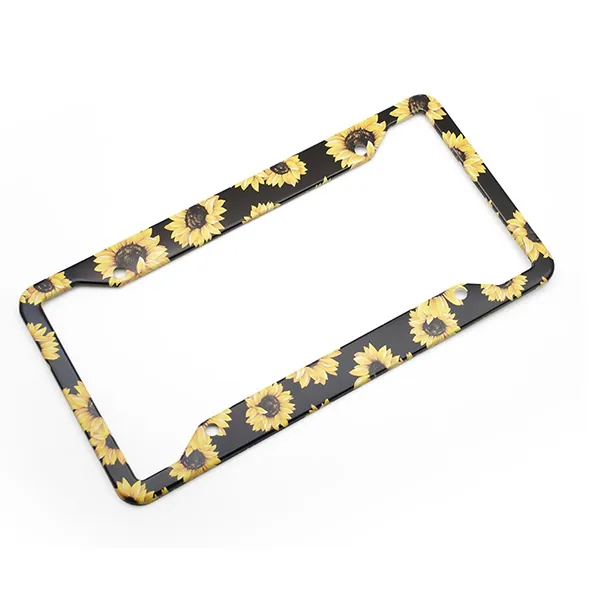 Alloy License Number Plate Frames Car Tag Universal Holder 5