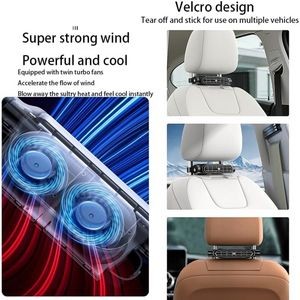 USB Car Seat Fan 17
