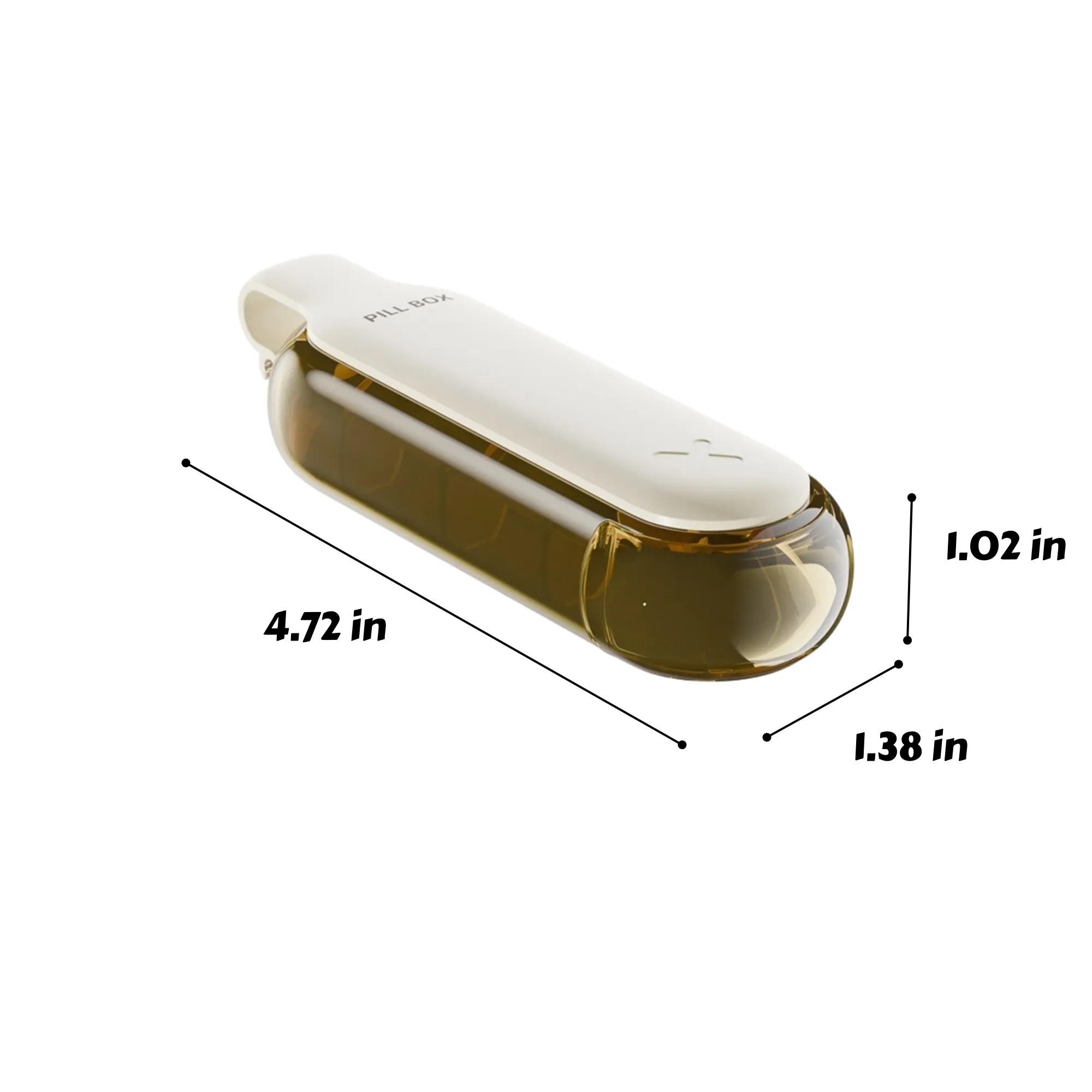 2 In 1 Pill Dispenser Medicine Organizer Box 3