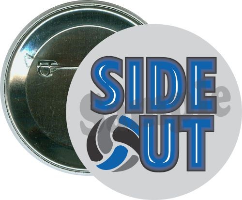 Volleyball Side Out Button 2
