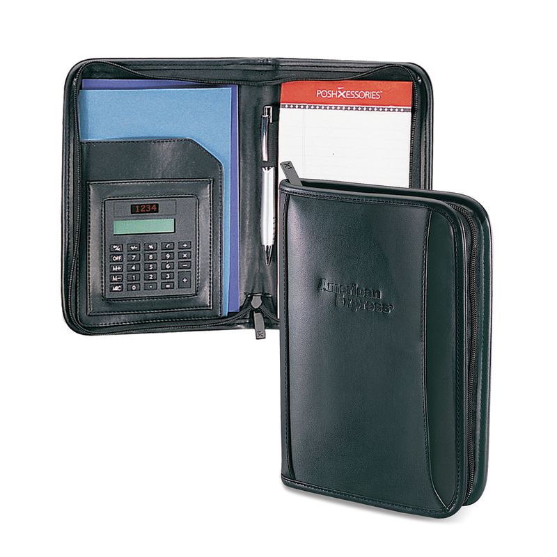 Classic Junior Calculator Portfolio (Black)