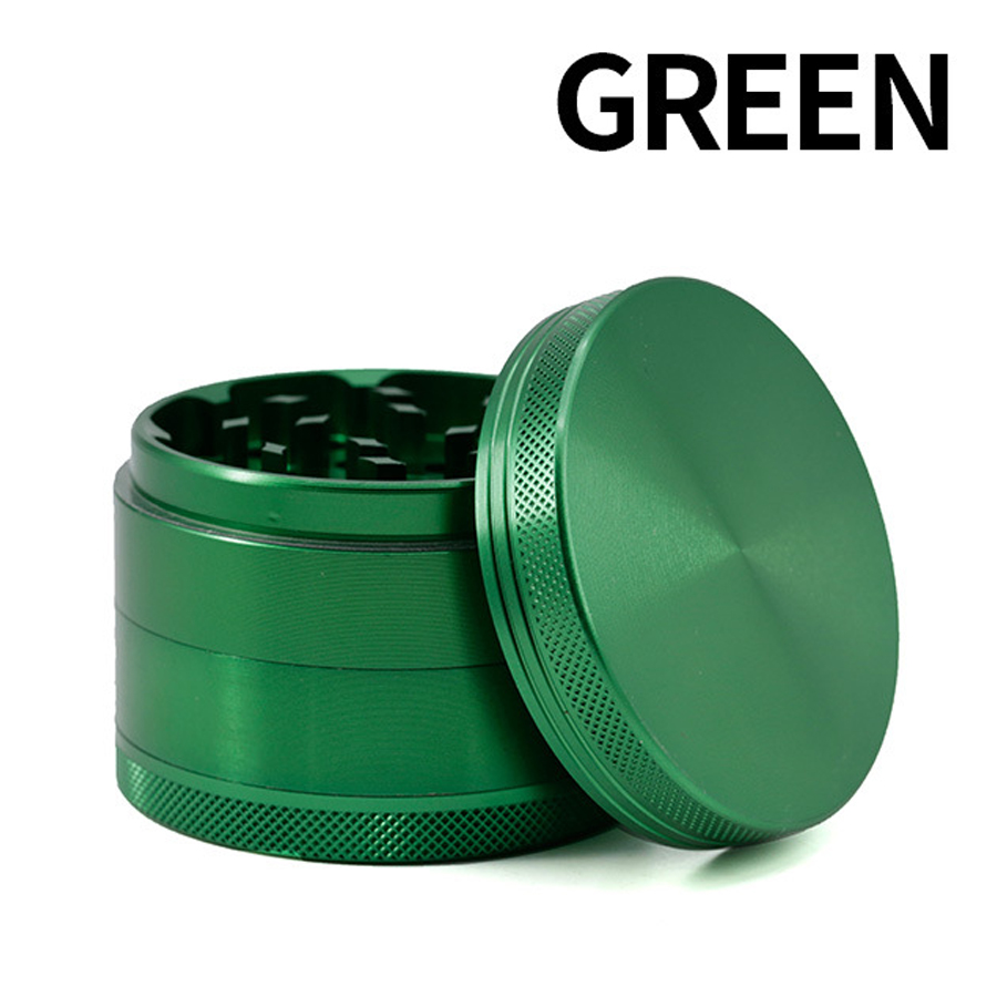 Premium Aluminum Alloy Herb Grinder – 2.45" 4-Piece Metal Design with Pollen Catcher 24