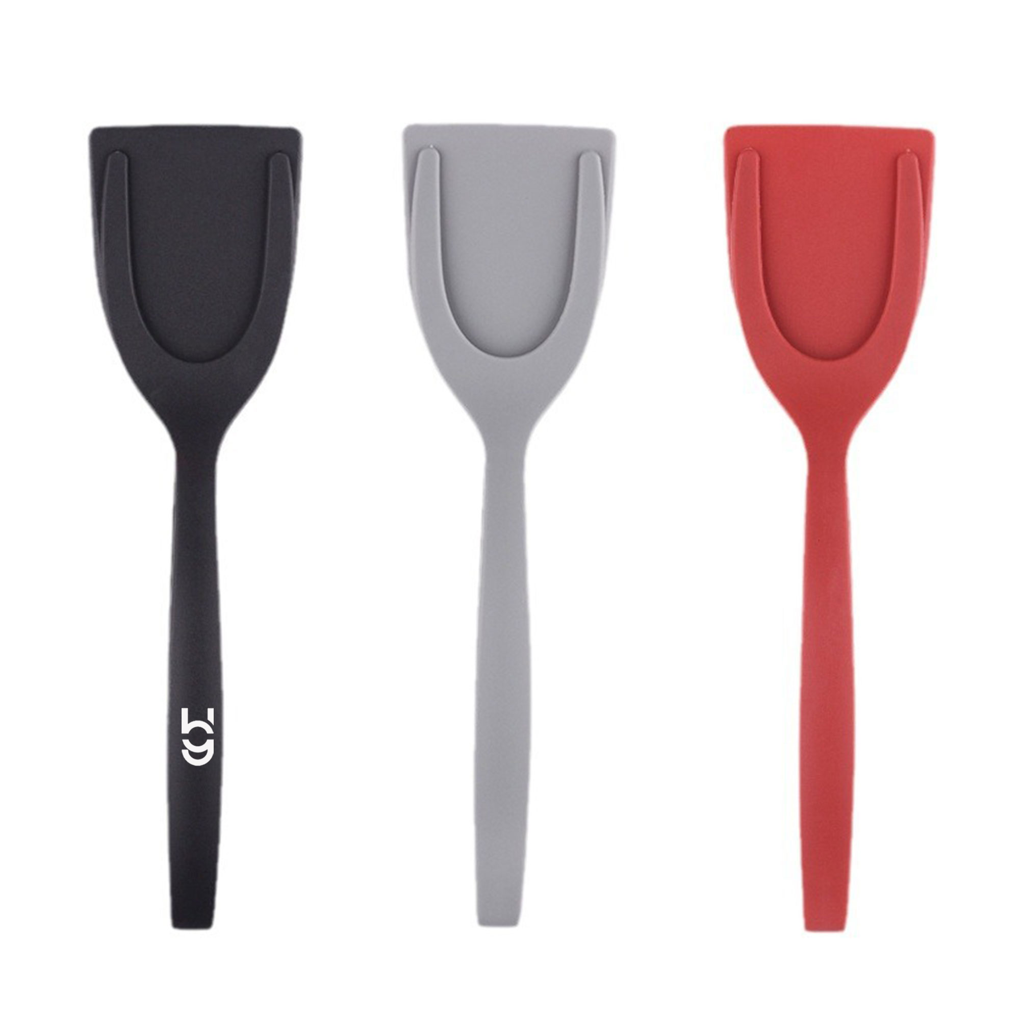 2-In-1 Grip And Flip Spatula Tongs 2