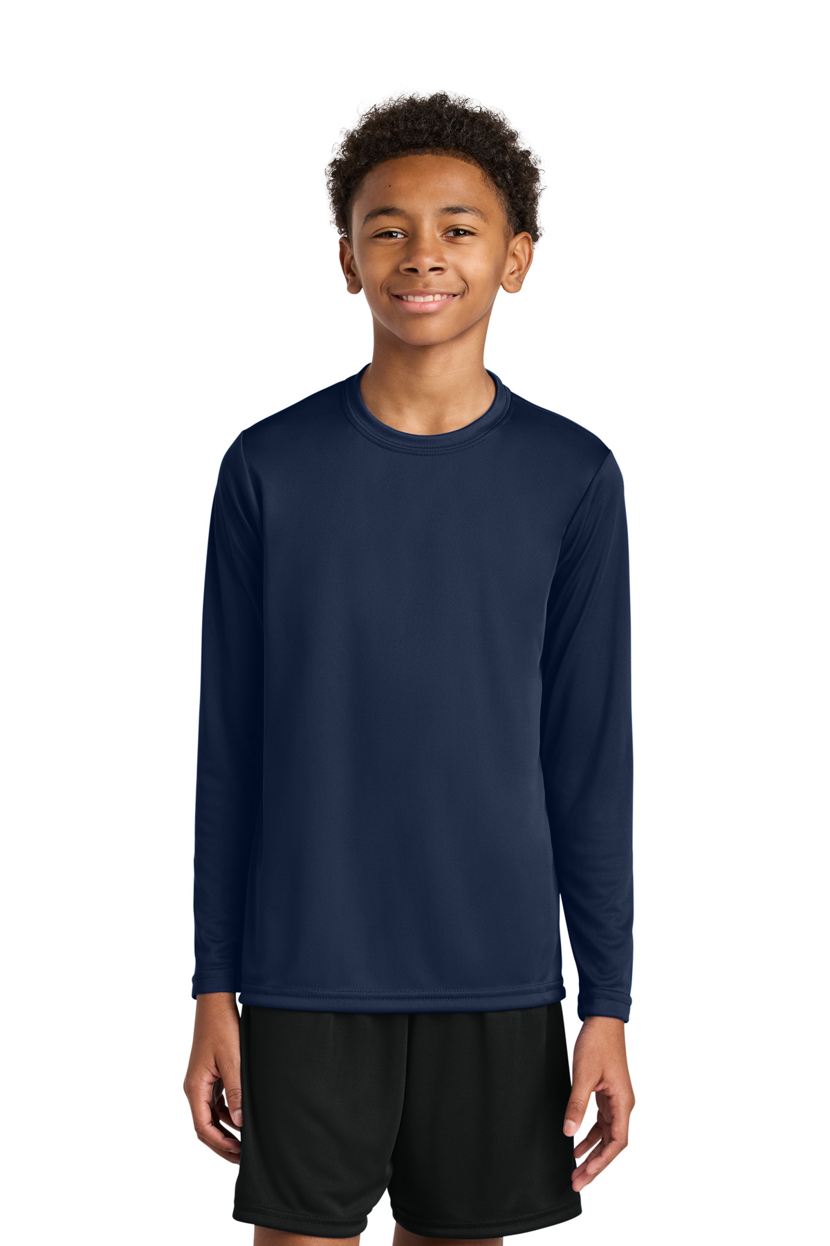 A4 Youth Cooling Performance Long Sleeve Tee A4NB3165 30
