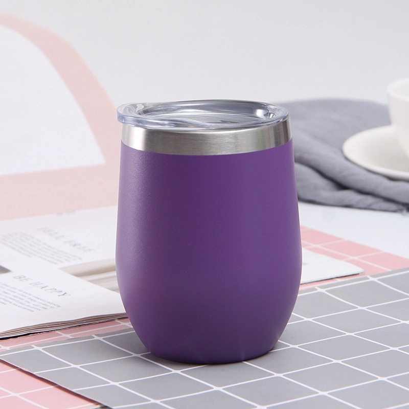 12 oz Stainless Steel Tumbler with Lid 12