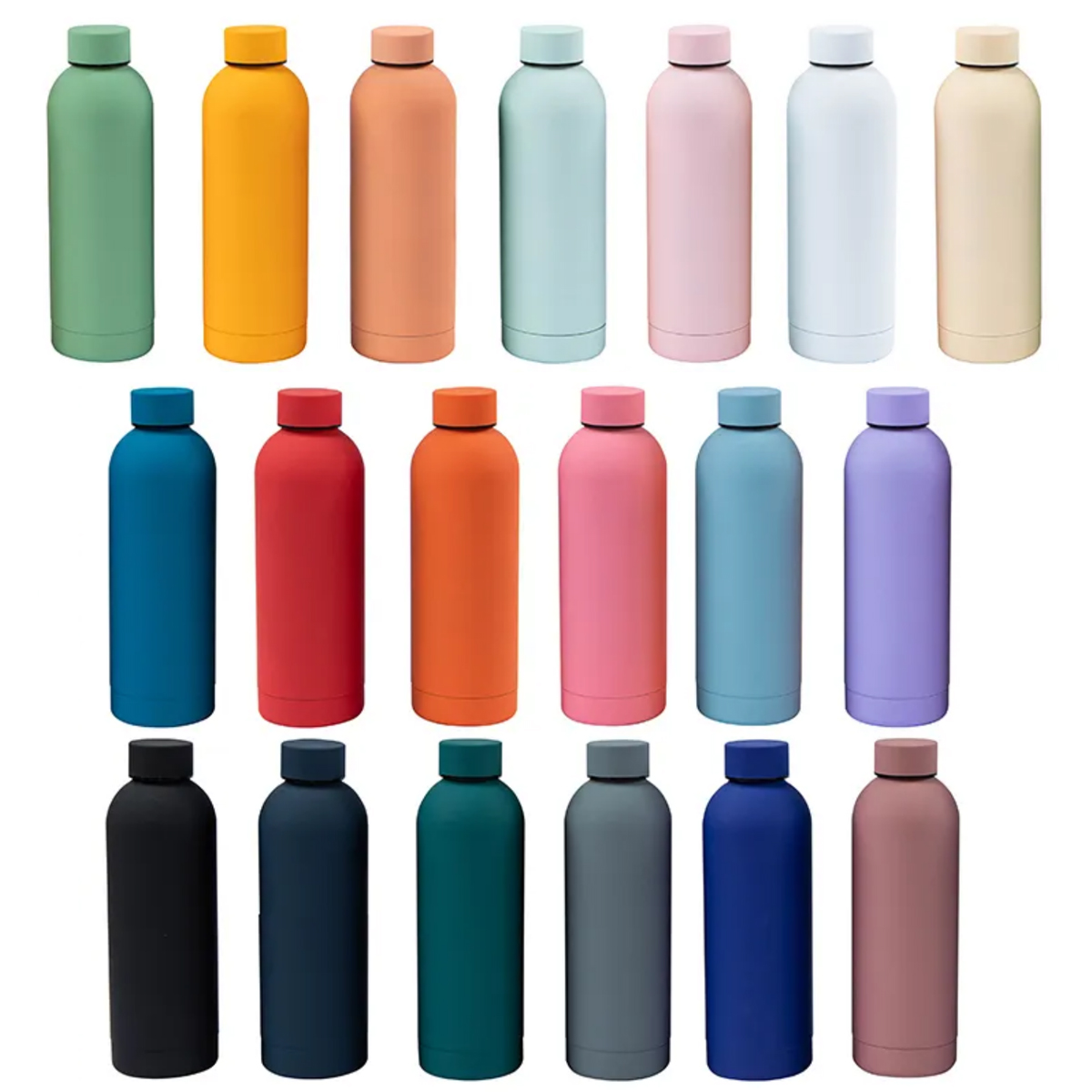 17oz Stainless Steel Insulated Vacuum Water Bottle 8