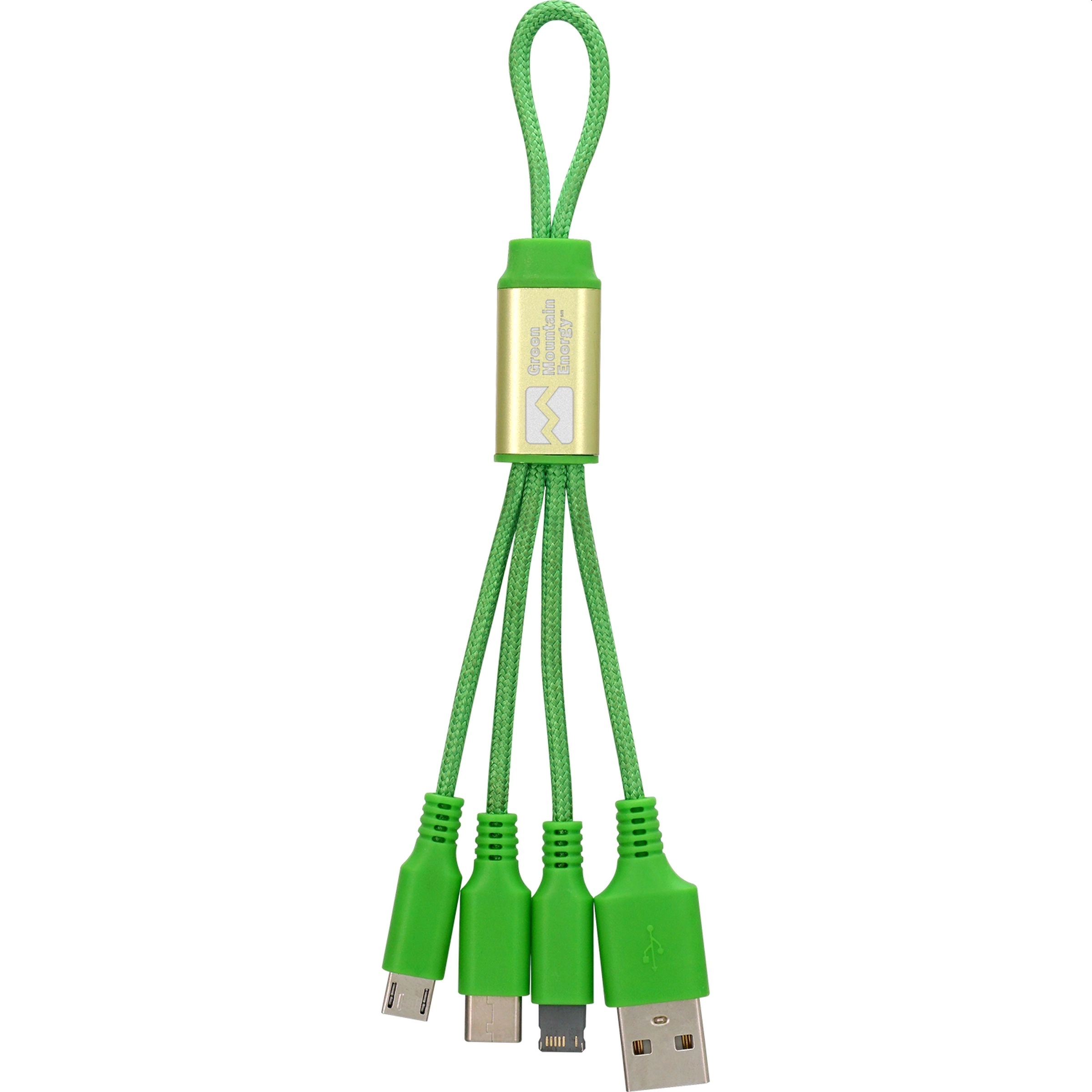Metallic Loop 3-in-1 Cable with Type C USB 13